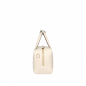 Preview: Crossbody Bag Henkeltasche aus Kalbsleder in creme